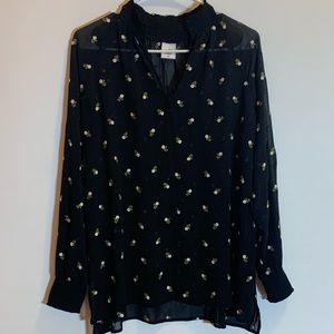 Cabi Embroidered Blouse